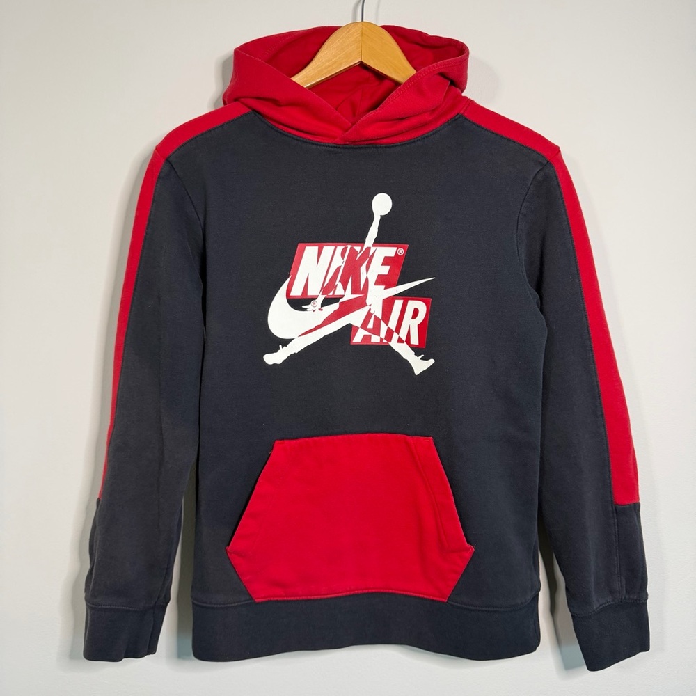 Nike Air Jordan Jumpman Red and Black Hoodie Boys Hoodie Size Large XL